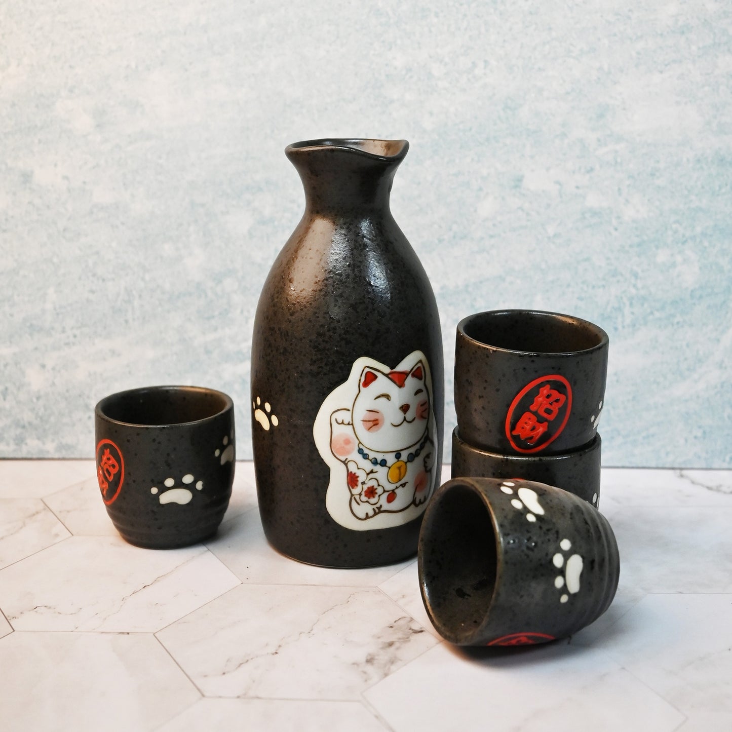 LUCKY CAT SAKE SET