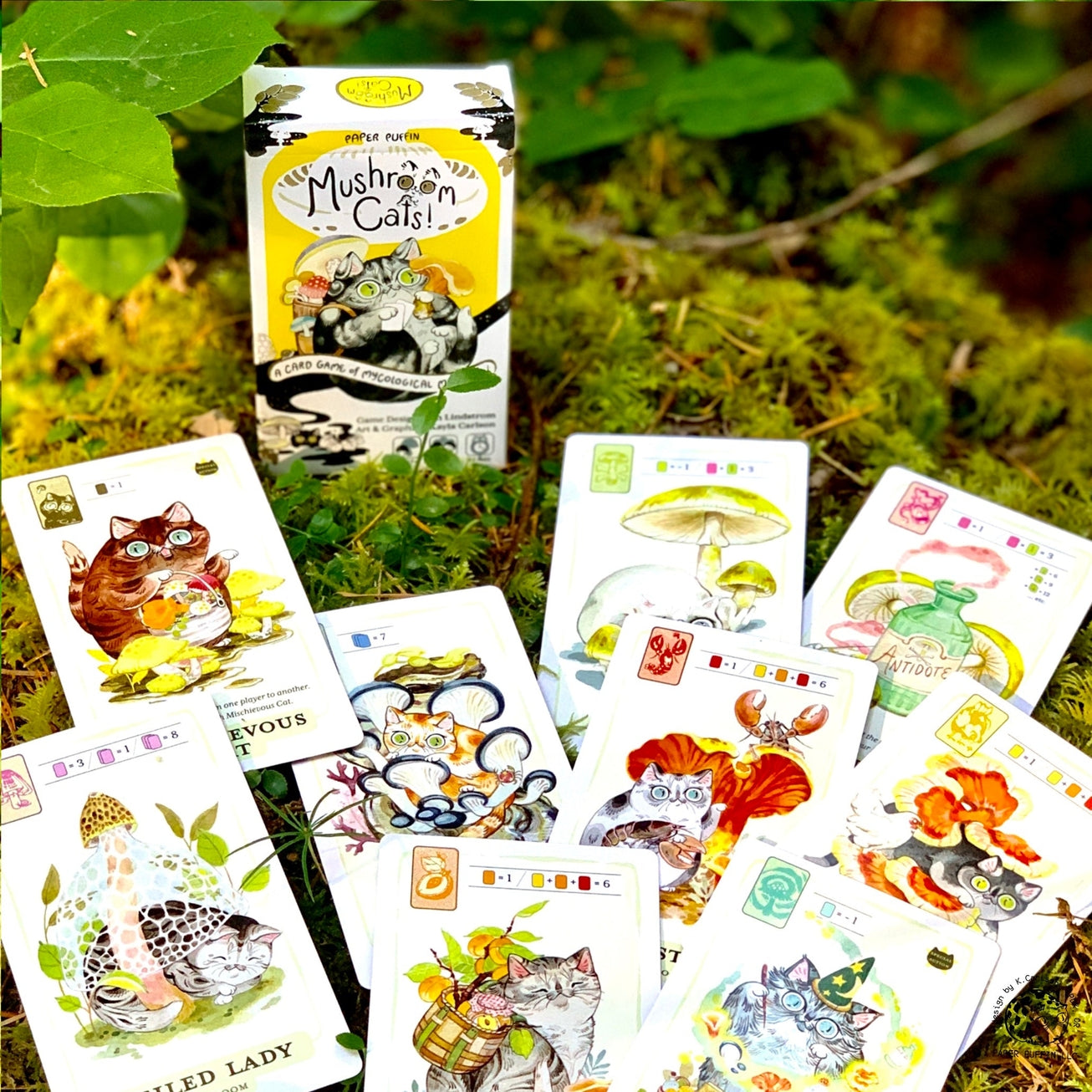 MUSHROOM CATS! A CARD GAME OF MYCOLOGICAL MISCHIEF