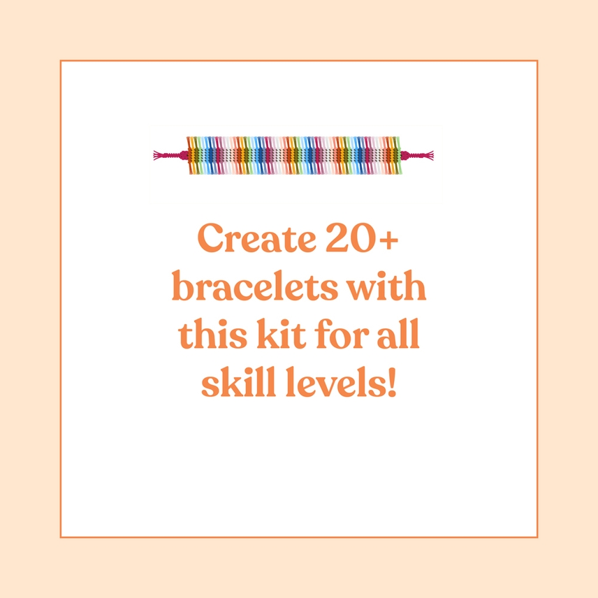CALM VIBES FRIENDSHIP BRACELET KIT