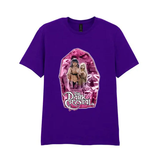 THE DARK CRYSTAL CRYSTAL OF TRUTH T-SHIRT PURPLE