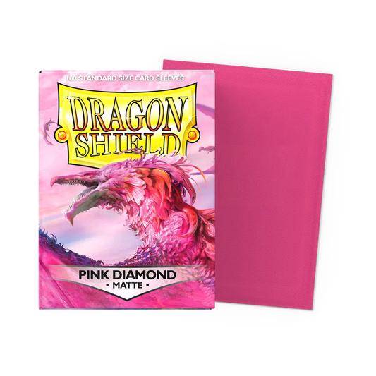 DRAGON SHIELD: MATTE SLEEVES PINK DIAMOND