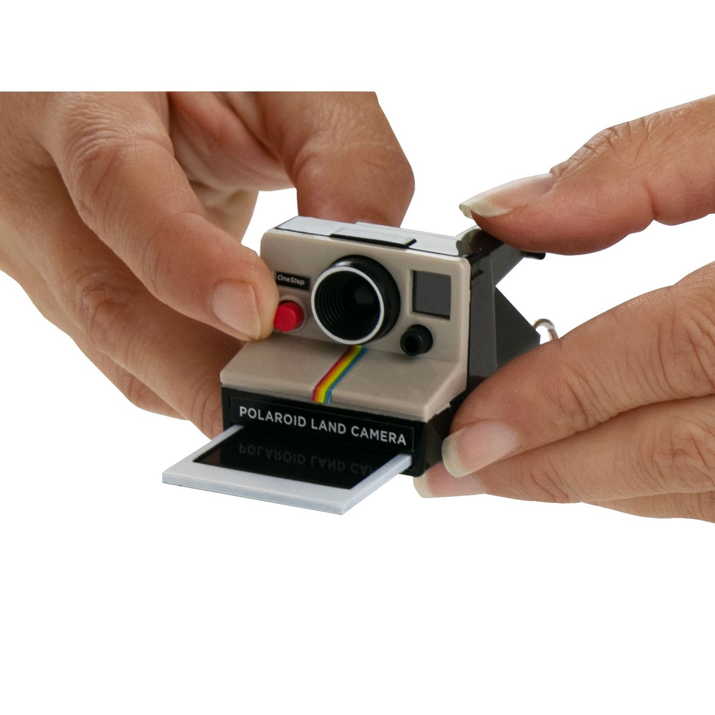 WORLD'S COOLEST POLAROID CAMERA KEYCHAIN