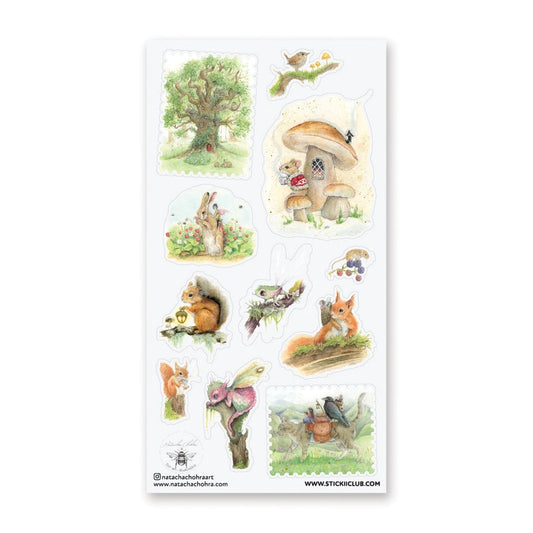 THE SECRET GROVE STICKER SHEET