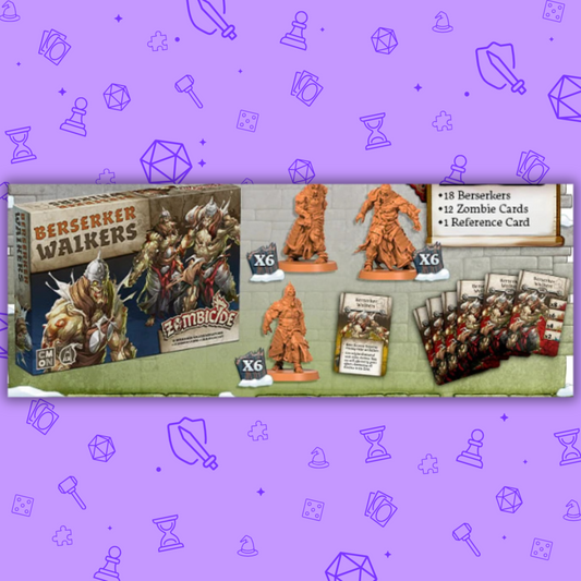 ZOMBICIDE WHITE DEATH BERSERKER WALKERS (KICKSTARTER EXCLUSIVE)
