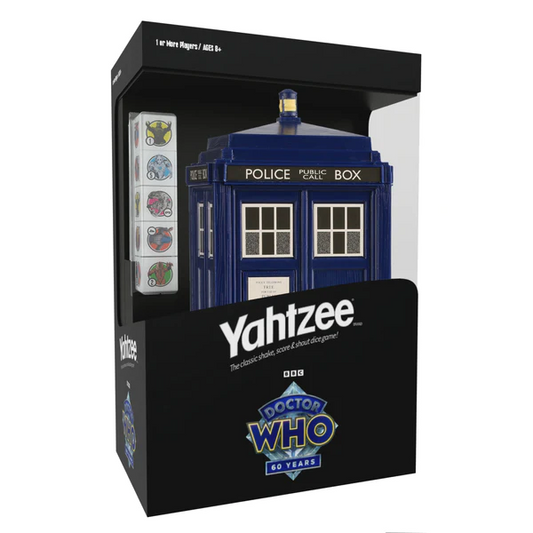 YAHTZEE DR WHO TARDIS 60TH ANNIVERSARY
