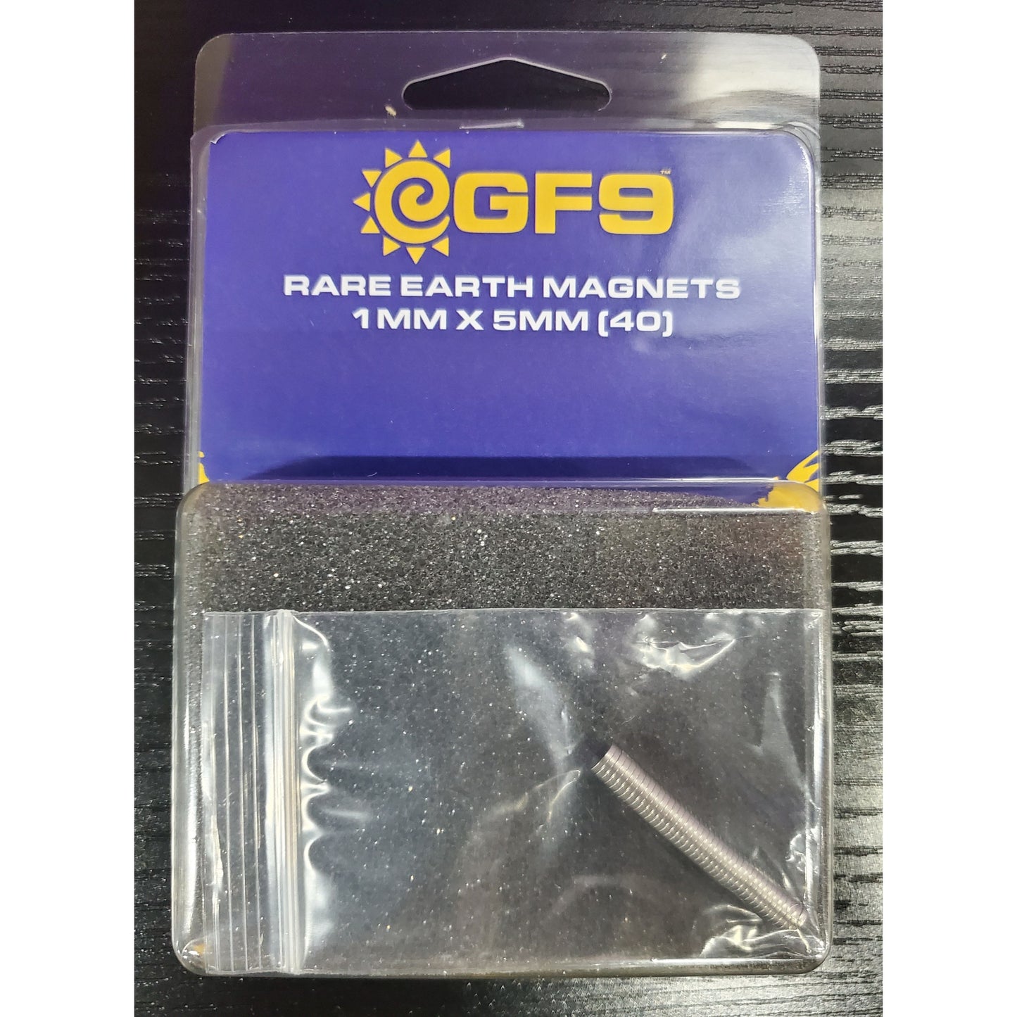 RARE EARTH MAGNETS 1mm X 5mm (40)