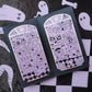 2025 HALLOWEEN ADVENT STICKER CALENDAR - HAUNTED MANSION