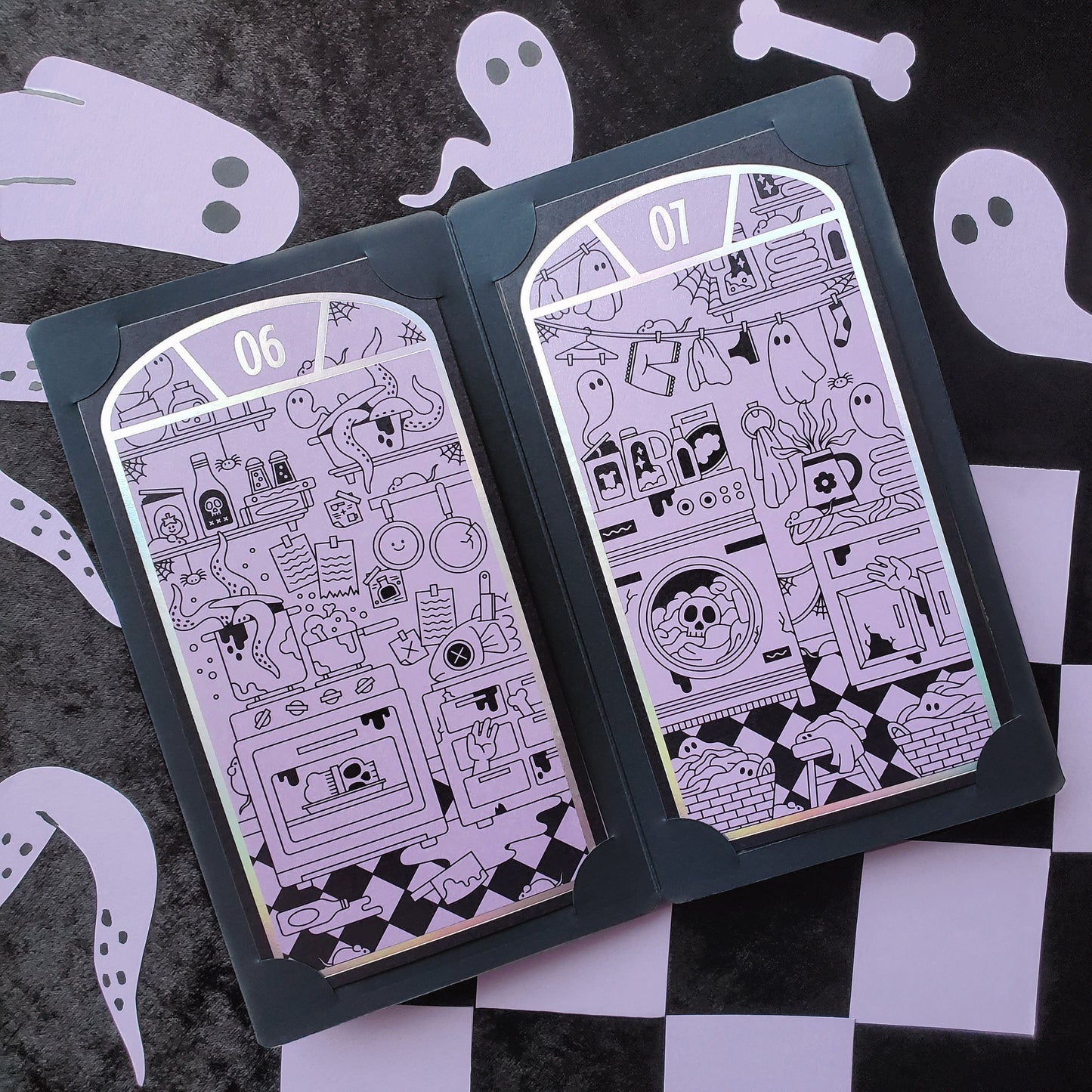 2025 HALLOWEEN ADVENT STICKER CALENDAR - HAUNTED MANSION