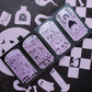 2025 HALLOWEEN ADVENT STICKER CALENDAR - HAUNTED MANSION