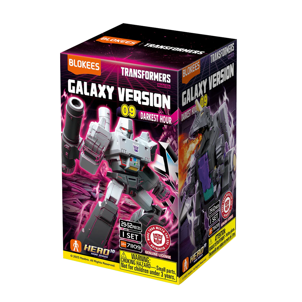TRANSFORMERS BLOKEES GALAXY VERSION 09 DARKEST HOUR BLIND BOX