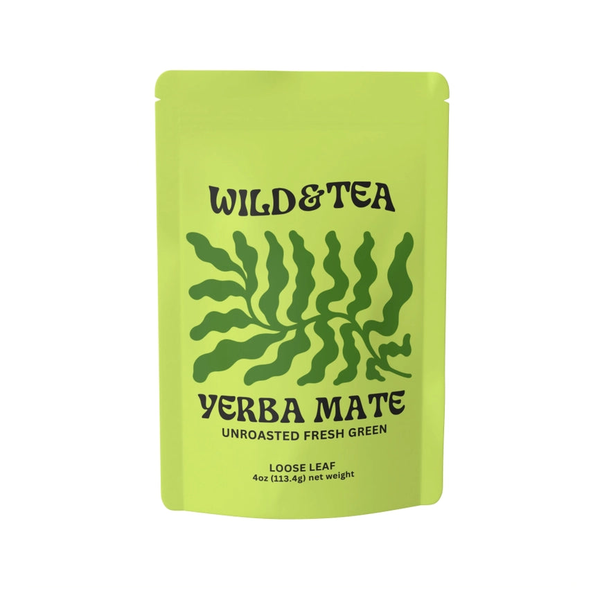 WILD & TEA YERBA MATE TEA 4oz