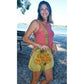 SUNFLOWER DRAWSTRING CROSSBODY BAG BY EARTH DIVAS