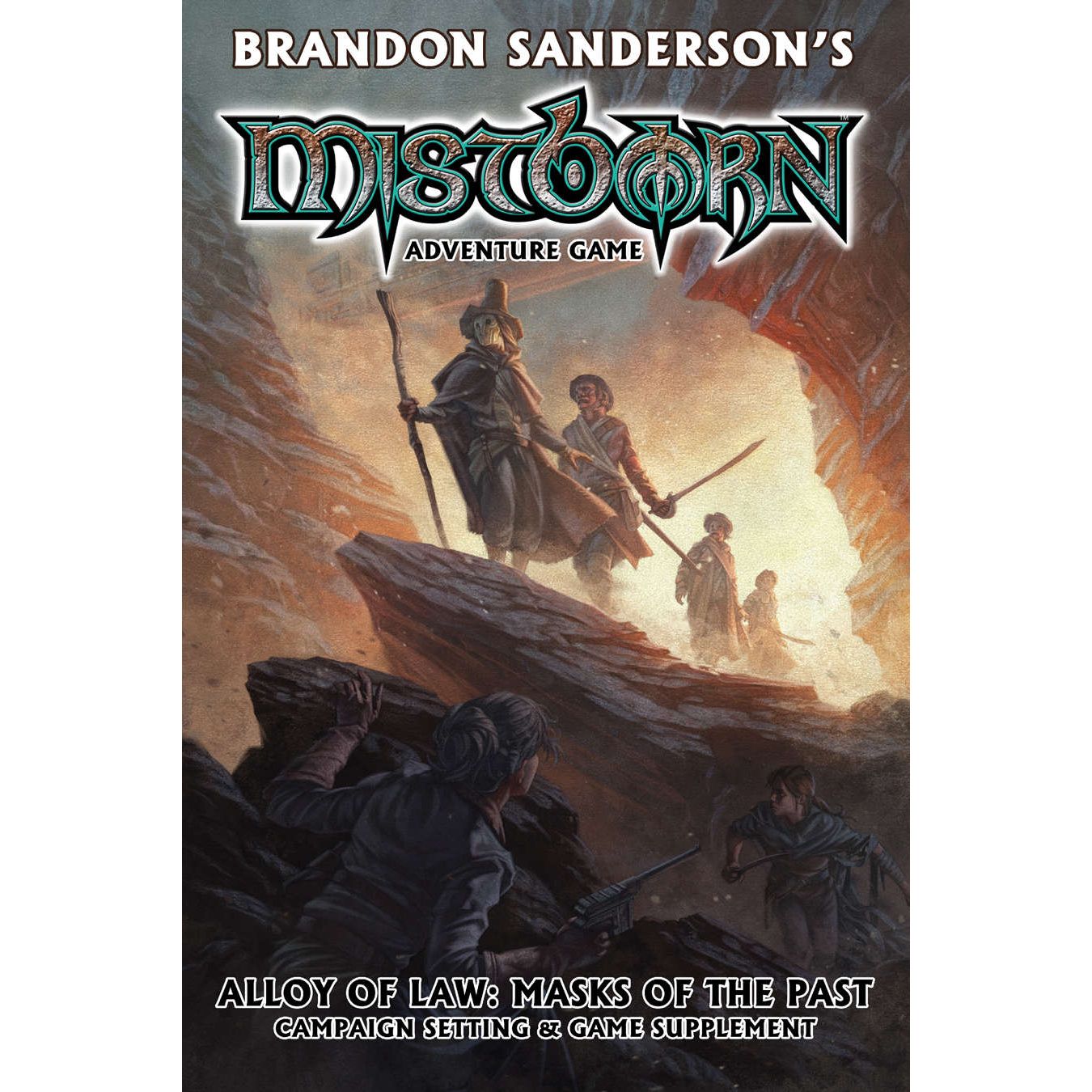 MISTBORN ADVENTURE GAME ALLOY OF THE LAW: MASKS OF THE PAST CAMPAIGN SETTING AND GAME SUPPLEMENT
