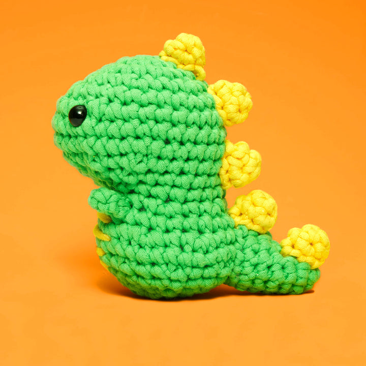 FRED THE DINOSAUR WOOBLES CROCHET KIT