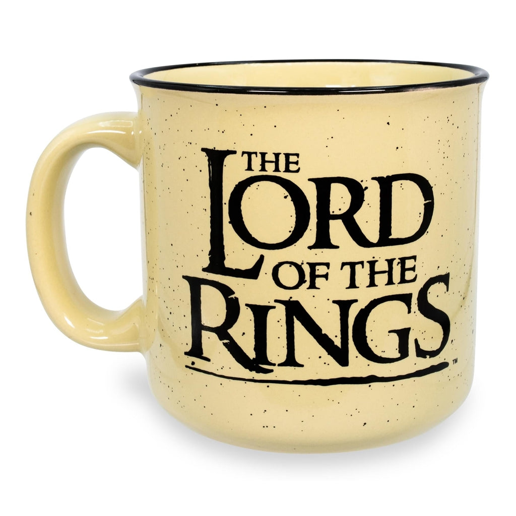 LORD OF THE RINGS GONDOR ELVEN TEXT 20OZ CERAMIC CAMPER MUG