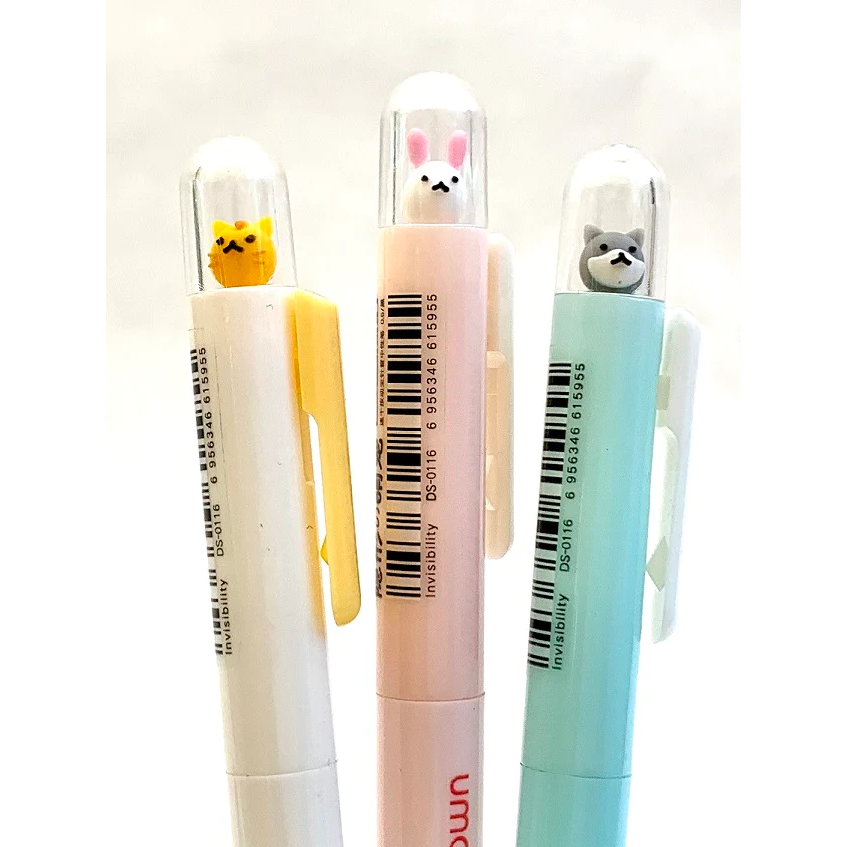 TINY ANIMAL PEEKABOO RETRACTABLE GEL PEN