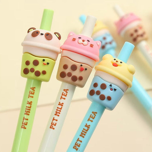 BOBA ANIMALS RETRACTABLE GEL PEN