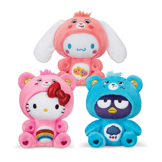 HELLO KITTY & FRIENDS X CARE BEARS PLUSH