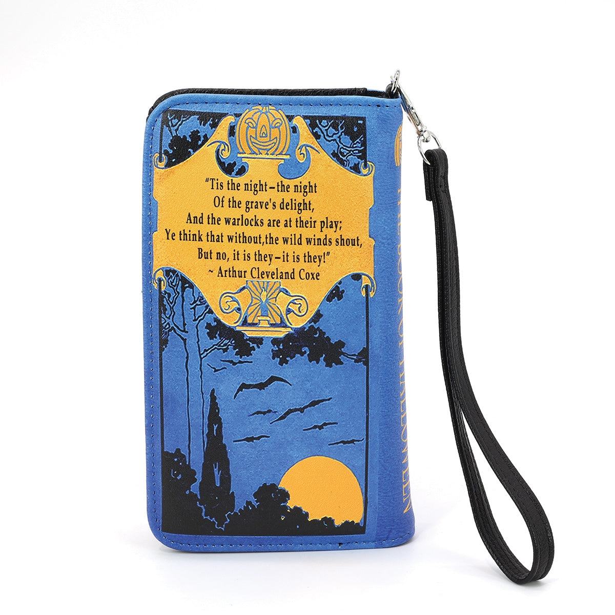 THE HALLOWEEN BOOK WALLET WRISTLET
