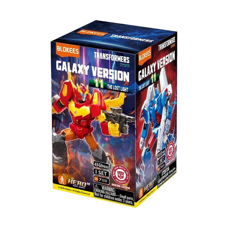 TRANSFORMERS BLOKEES GALAXY VERSION 11 THE LOST LIGHT BLIND BOX