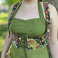 FLORAL VELVET CORSET VEST
