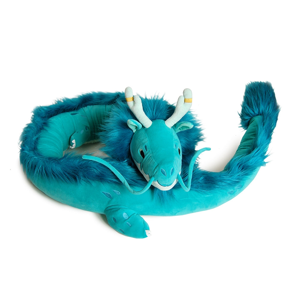 RAIN DRAGON 6FT LONG GIANT PLUSH