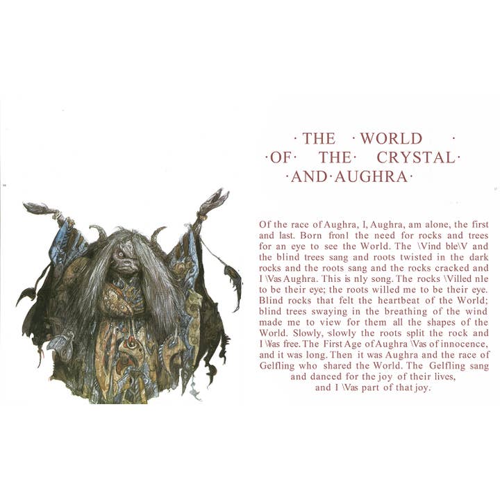 THE WORLD OF DARK CRYSTAL BY J.J. LLEWELLYN