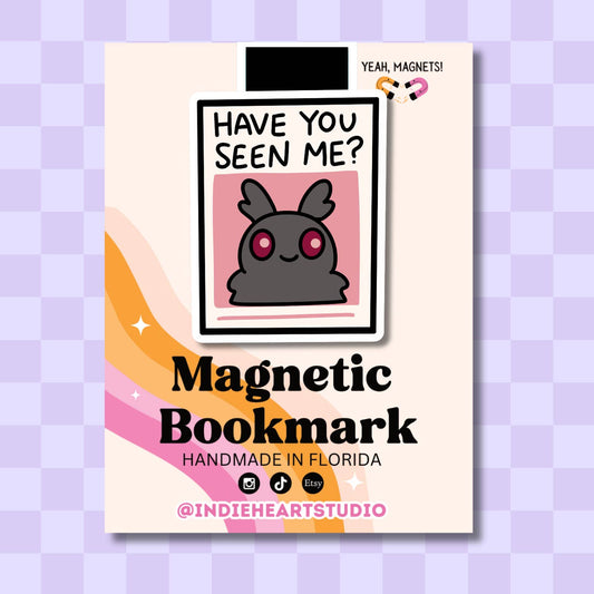 MOTHMAN POSTER MAGNETIC BOOKMARK