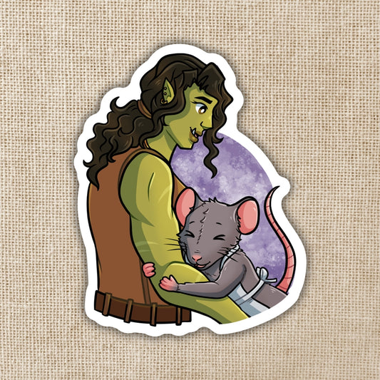 LEGENDS AND LATTES THIMBLE AND VIV STICKER