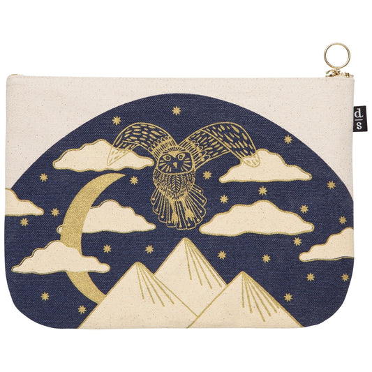 MOONLIT LARGE ZIPPER POUCH BY DANICA STUDIO