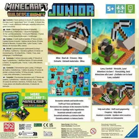 MINECRAFT BUILDERS & BIOMES JUNIOR