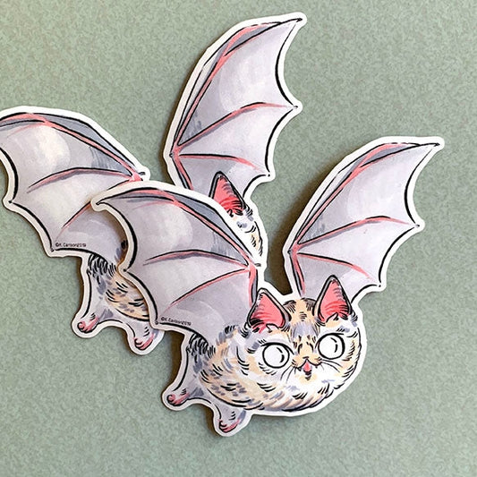 BAT CAT STICKER