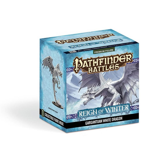 REIGN OF WINTER GARGANTUAN WHITE DRAGON