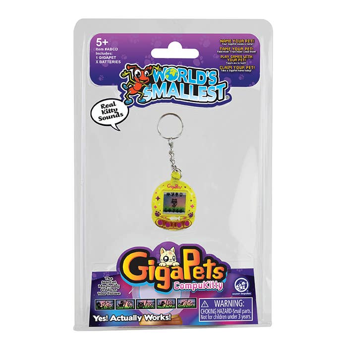 WORLD'S SMALLEST GIGAPETS (ASSORTED)