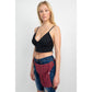 SLING-HIP BAG WITH THIGH BELT (DEEP RED)