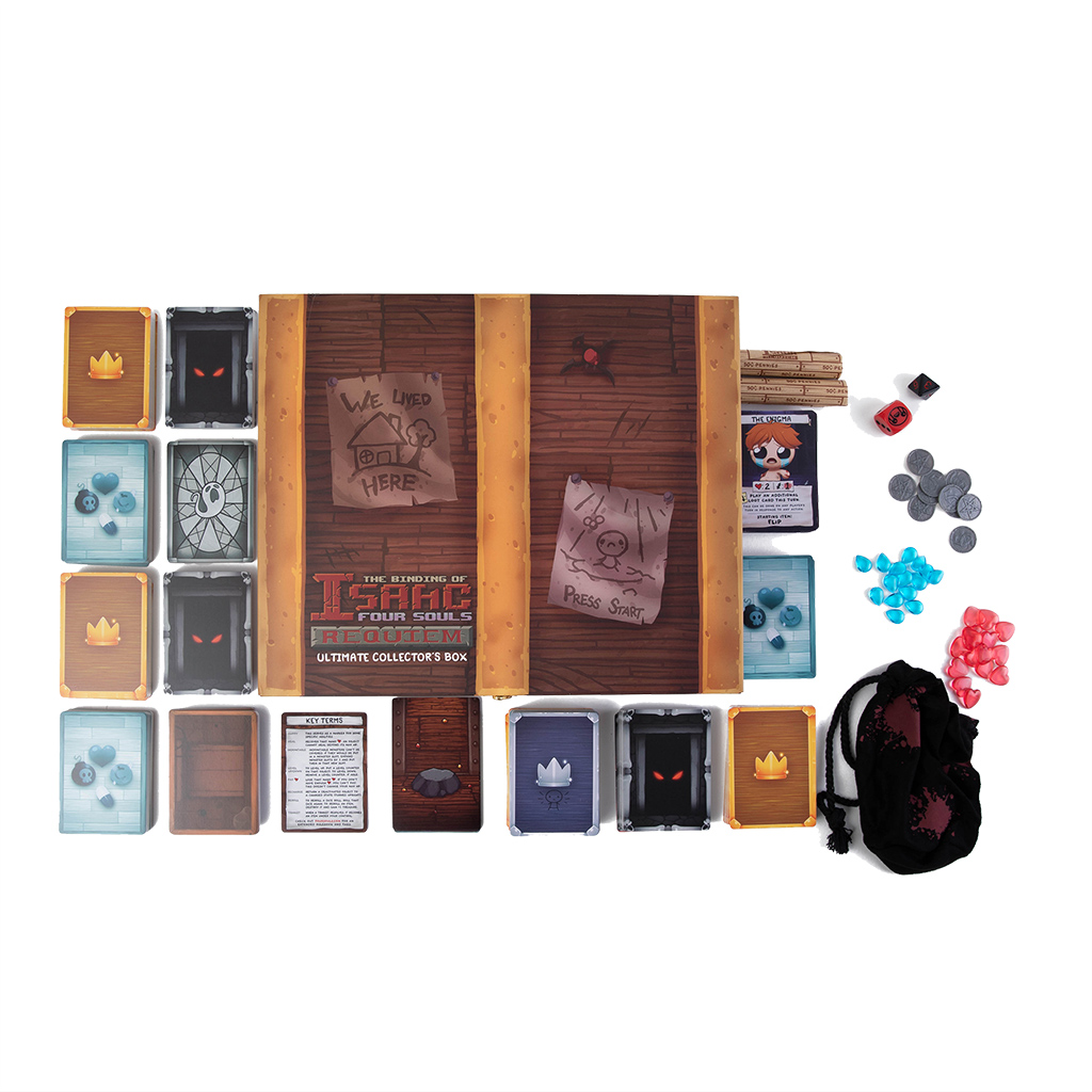 THE BINDING OF ISAAC: FOUR SOULS 2E REQUIEM ULTIMATE COLLECTION