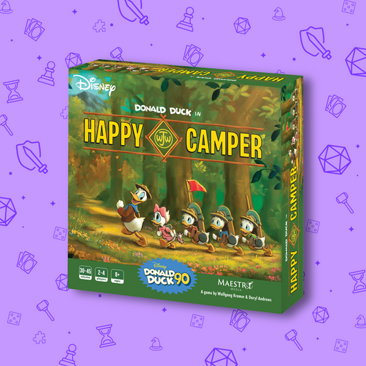 DONALD DUCK IN HAPPY CAMPER