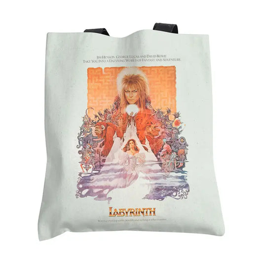 THE LABYRINTH MOVIE POSTER TOTE BAG