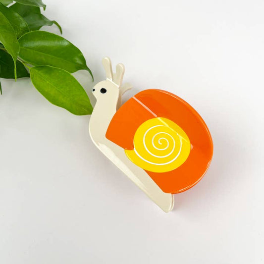 CUTE SNAIL CLAW CLIP