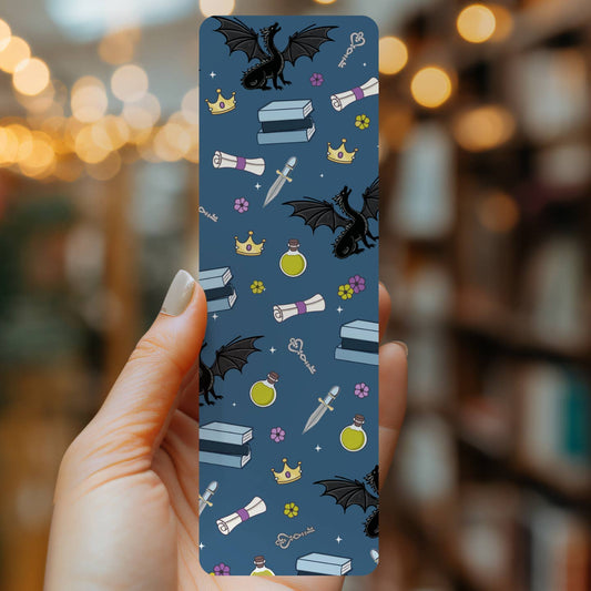 FANTASY READER DRAGON BOOKMARK