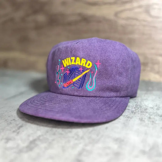 WIZARD 5-PANEL BRUSHED COTTON HAT