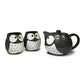 OWL AND OWLETS TEA SET (TEAPOT AND TWO TEACUPS)