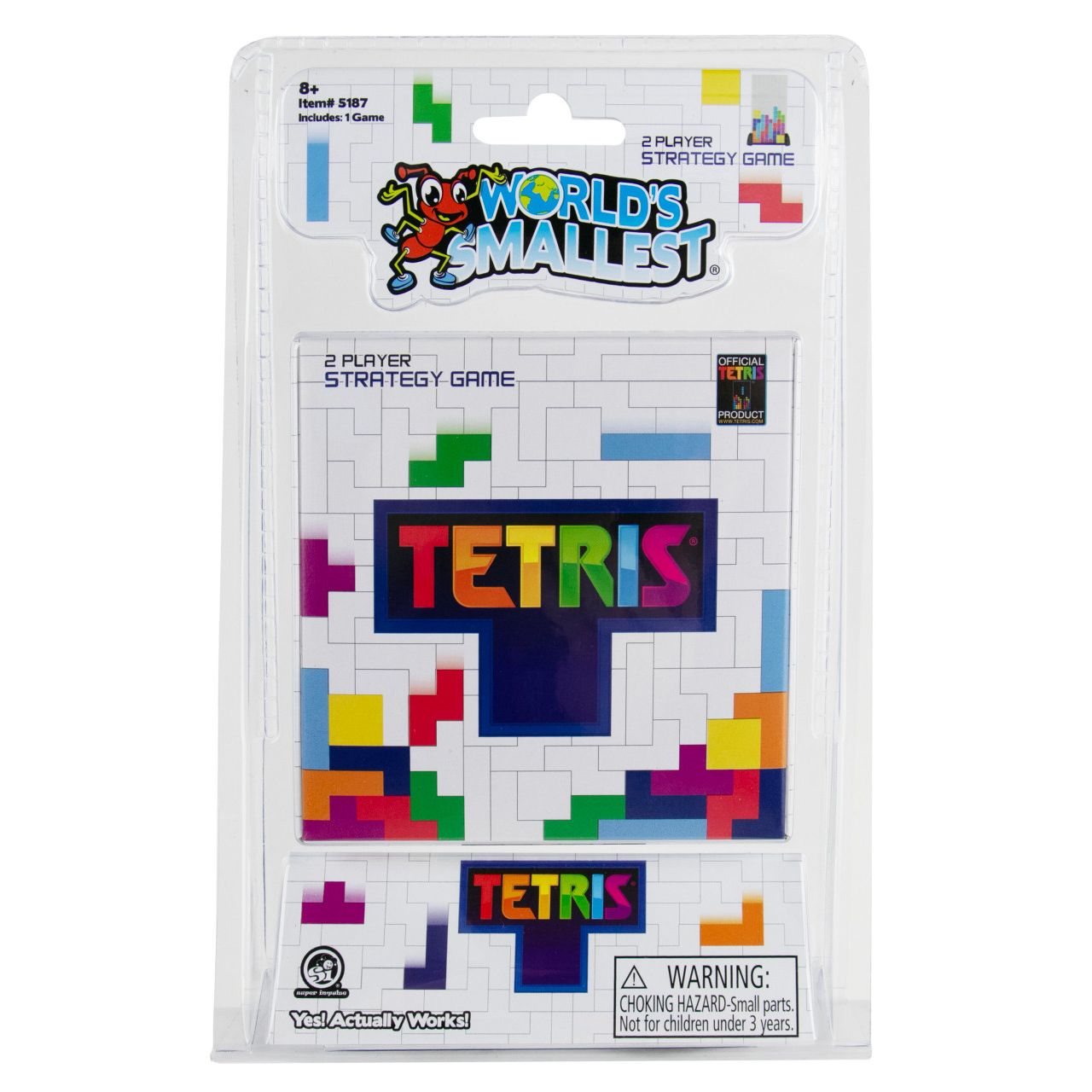 WORLD'S SMALLEST TETRIS BOARD GAME