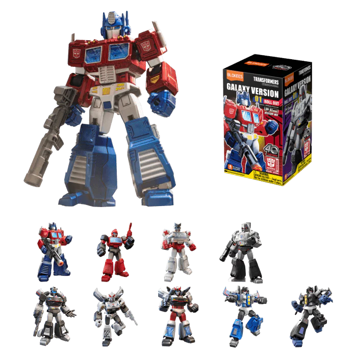TRANSFORMERS BLOKEES GALAXY VERSION 01 ROLL OUT BLIND BOX