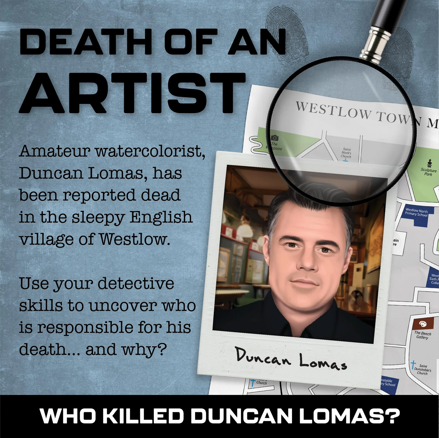 MURDER MYSTERY CASES: DEATH OF AN ARTIST
