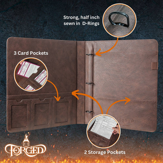 GAME FOLIO RPG BINDER & CHARACTER JOURNAL