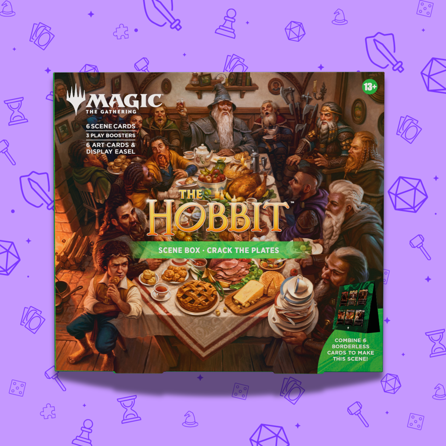 MAGIC THE GATHERING THE HOBBIT CRACK THE PLATES SCENE BOX PREORDER