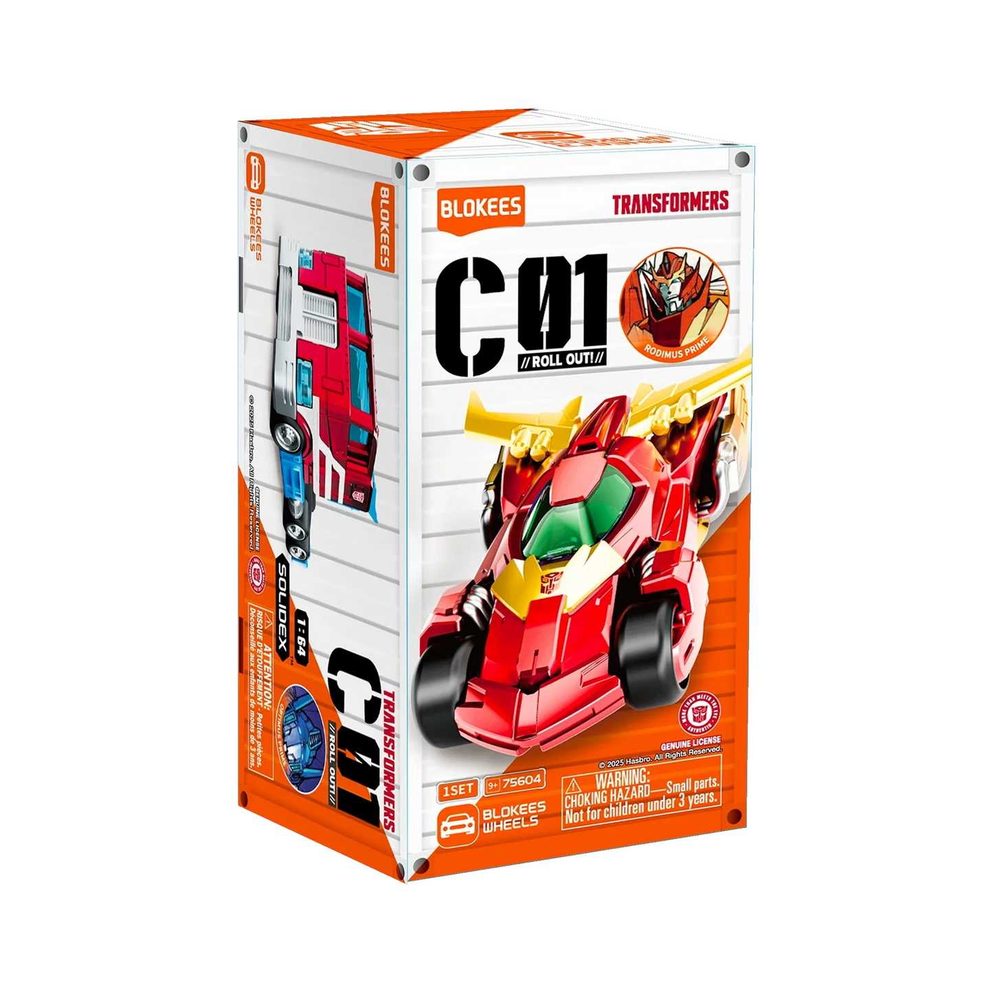 TRANSFORMERS BLOKEES WHEELS C1 ROLL OUT