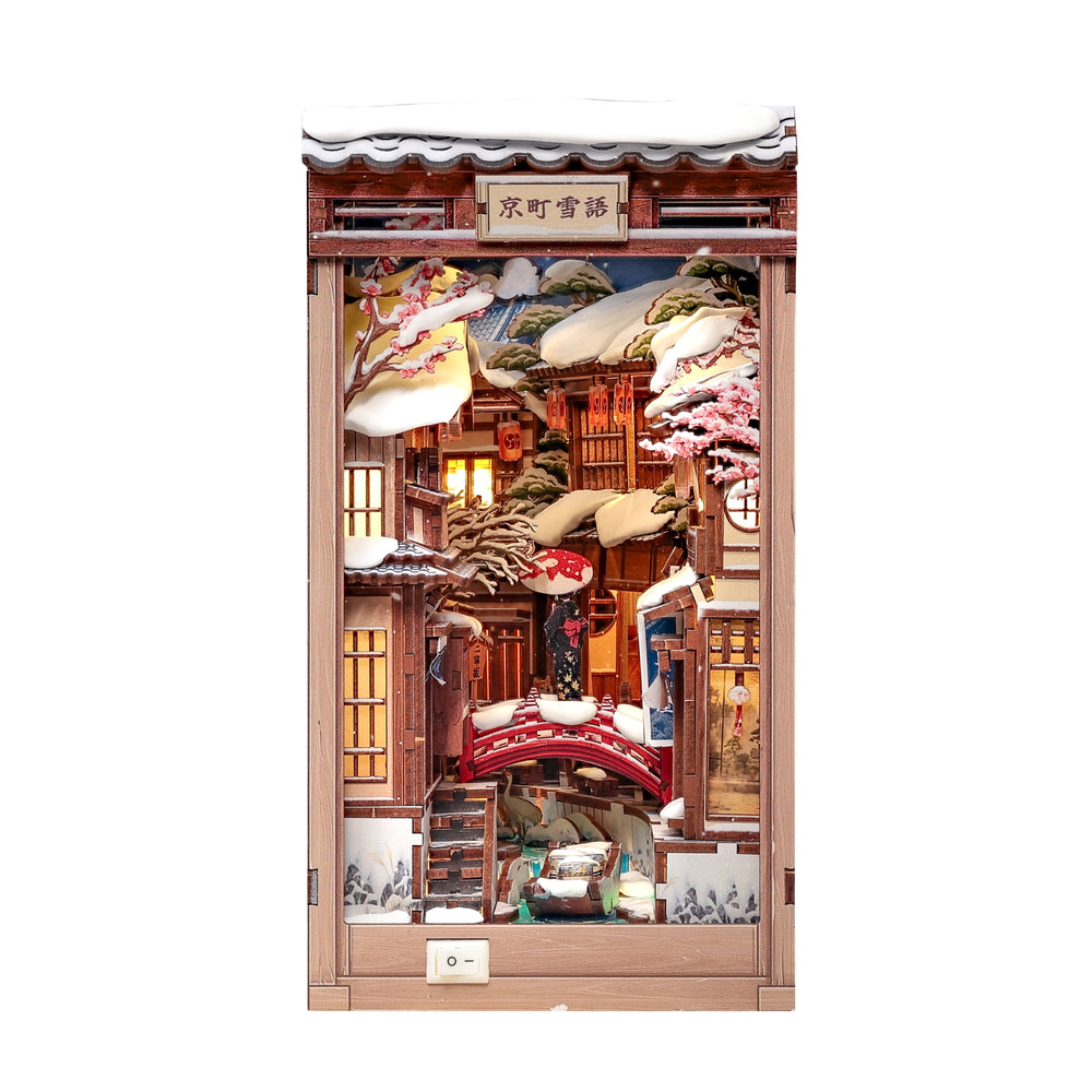 KYOTO SNOW WINTER: DIY BOOK NOOK KIT (HCB111)