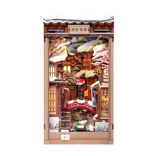 KYOTO SNOW WINTER: DIY BOOK NOOK KIT (HCB111)